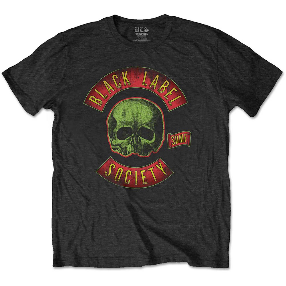 Black Label Society - Skull Logo Mens Tshirt - Black